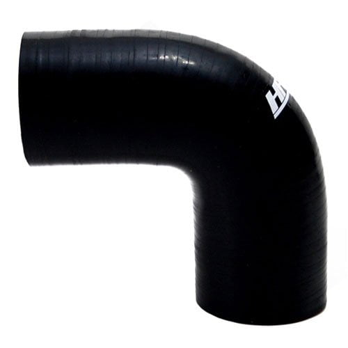 6.5mm 90 Degree Silicone Hose Coupler Pipe Turbo Black 1//4